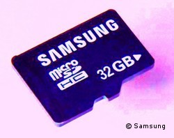 Nicht inklusive: Eine microSD-Karte m&uuml;ssen B3410-Besitzer separat erwerben